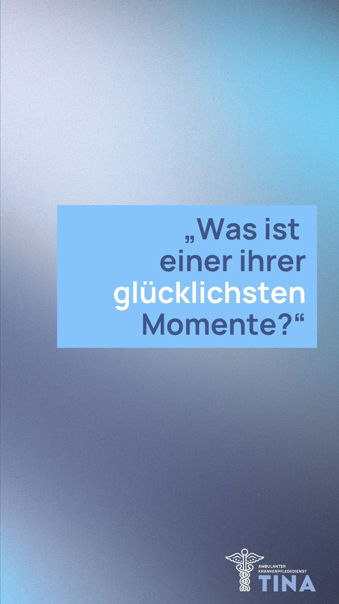 Was ist einer ihrer glücklichsten Momente?